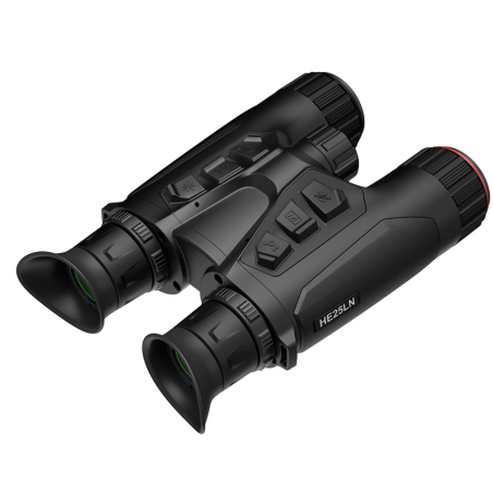 Binoculares Térmicos Multiespectro con telémetro + IR 940nm HABROK 4K HE25LN HIKMICRO