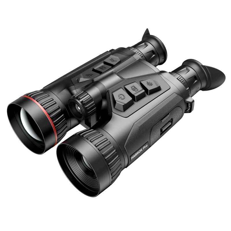 Binoculares térmicos multiespectro HIKMICRO Habrok Pro HX60LS con telémetro + IR 850nm 940nm