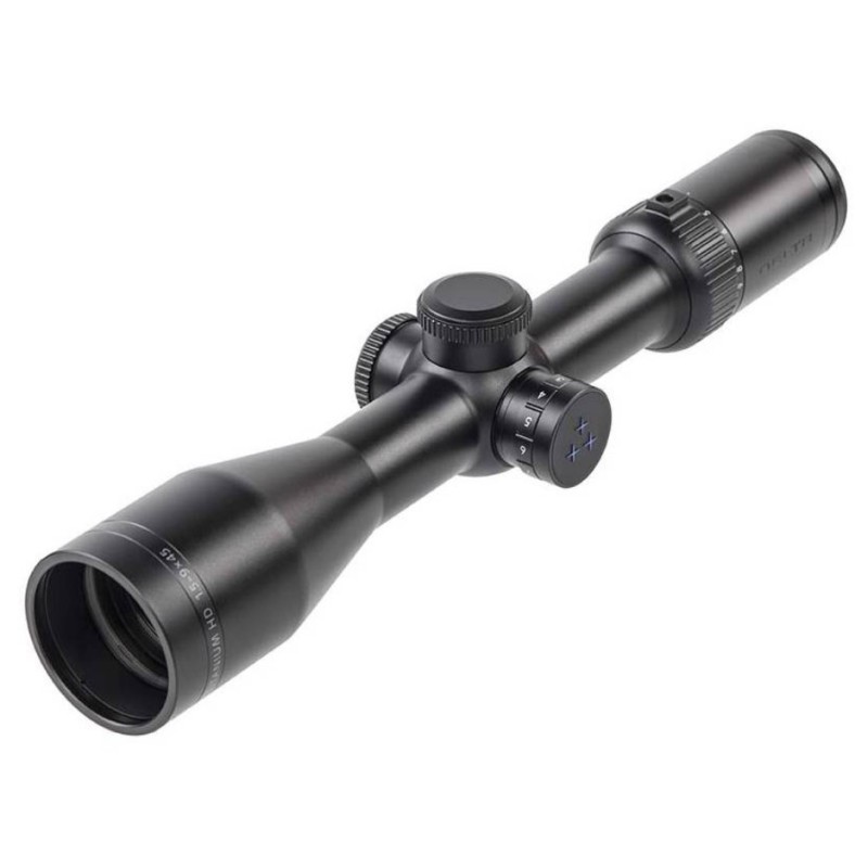Visor Titanium HD 1,5-9×45 Ultra Compacto Delta